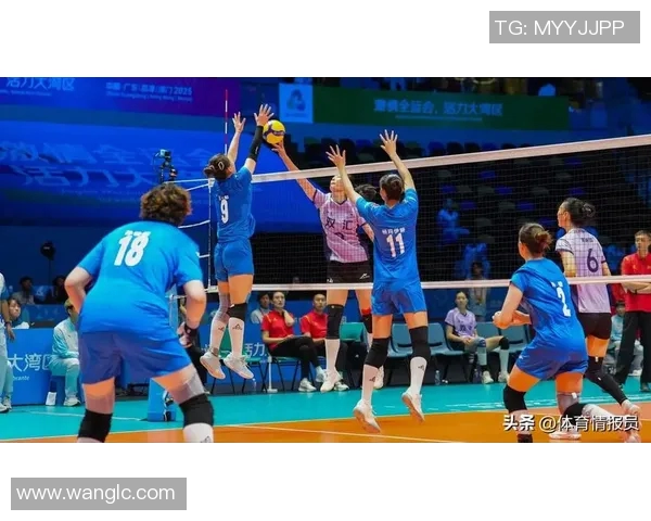 女排全运会精彩对决上海队迎战江苏队争夺冠军荣耀